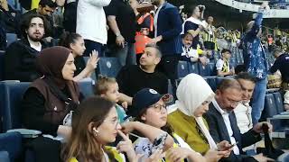 Dağtekin İnşaat Fenerbahçe maçında