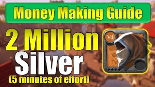 2 MILLION SILVER in 5 Minutes with Hunter Hood | ALBION ONLINE SILVER MAKING SECRETS