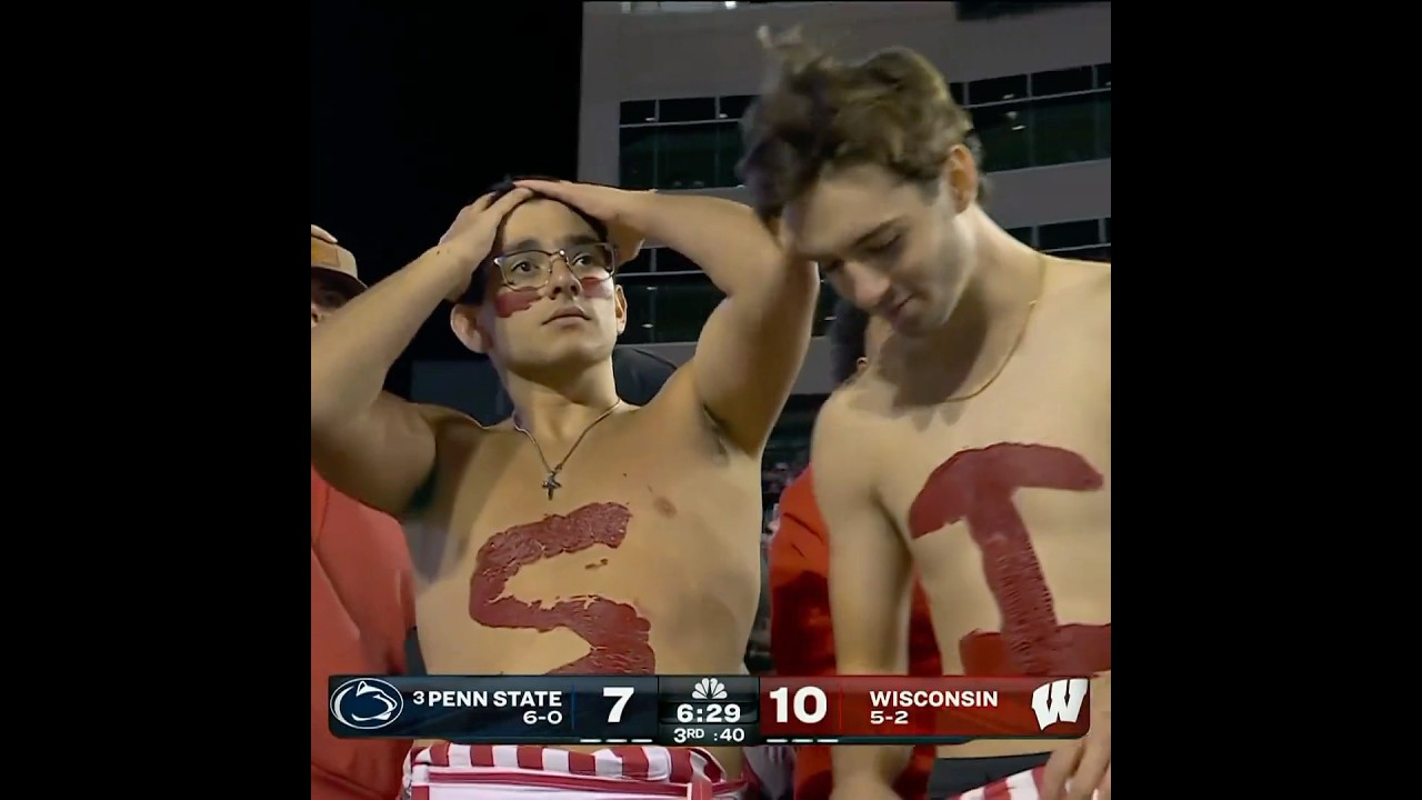 A HUGE MOMENTUM SWING. The Nittany Lions get a pick-six to quiet the crowd.