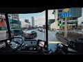 Bus Driver POV | Driving a City Bus in Vilnius (Lithuania) Europe
