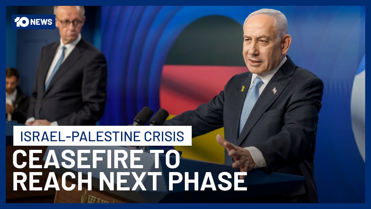 Benjamin Netanyahu Claims Next Phase Of Gaza Ceasefire Is Close Despite Air Strikes | 10 News