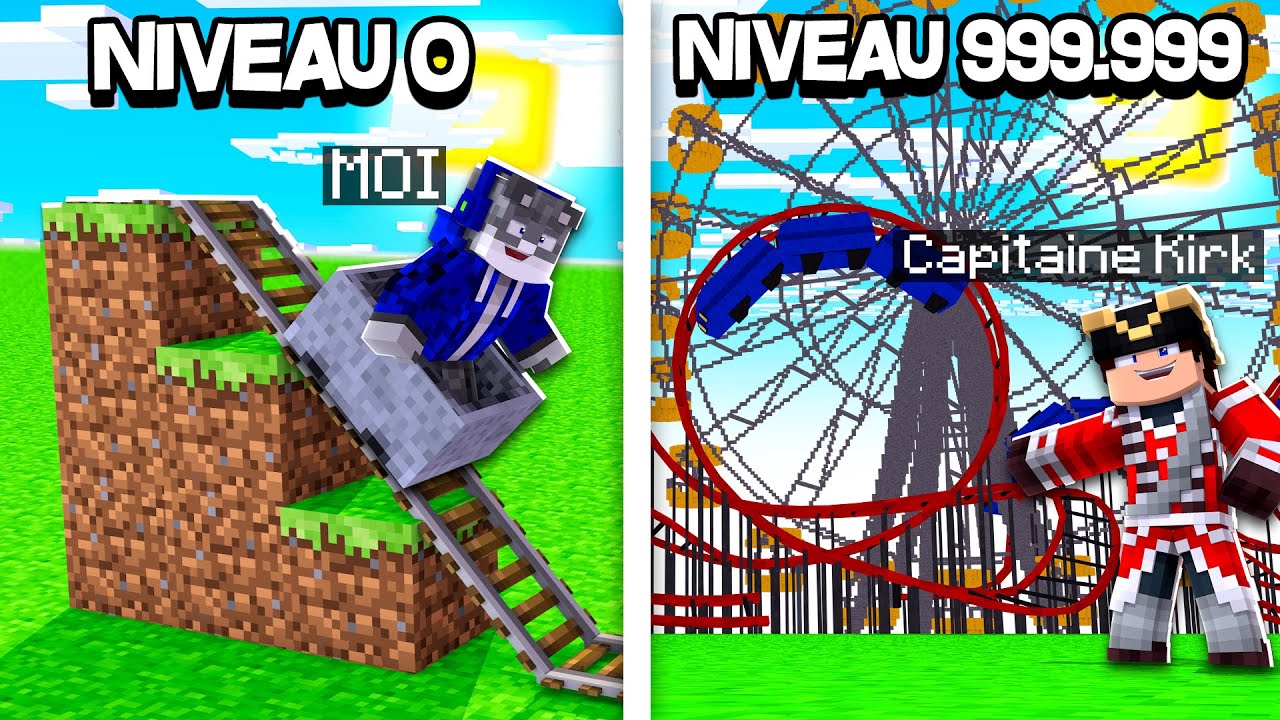 Comment Faire Un Parc D'attraction Dans Minecraft Capitaine Kirk