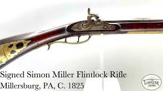 Simon Miller Flintlock Rifle - Lamaster Arms September 2025 Highlight