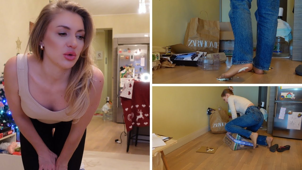 ASMR Recycling and Trash Sorting Box Crushing - Food Crush