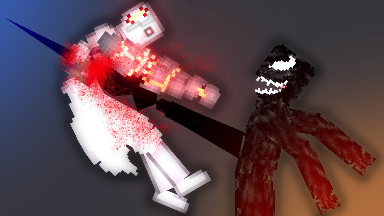 VENOM Fights Against SUPER HUMANS In People Playground