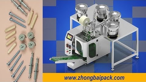 Automatic Hardware Furniture Fittings Packing Machine