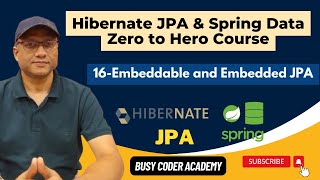 16-Embeddable and Embedded JPA||Hibernate JPA & Spring Data Course 🔥🔥