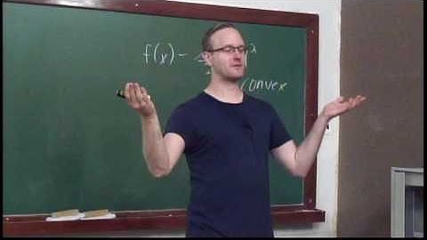 Mini Courses - SVAN 2016 - MC3 - Class 04 - Stochastic Convex O. M. In Machine Learning