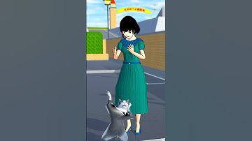 Cat Ringtone Dance Sakura School Simulator 😂 #shorts #tiktok #trending