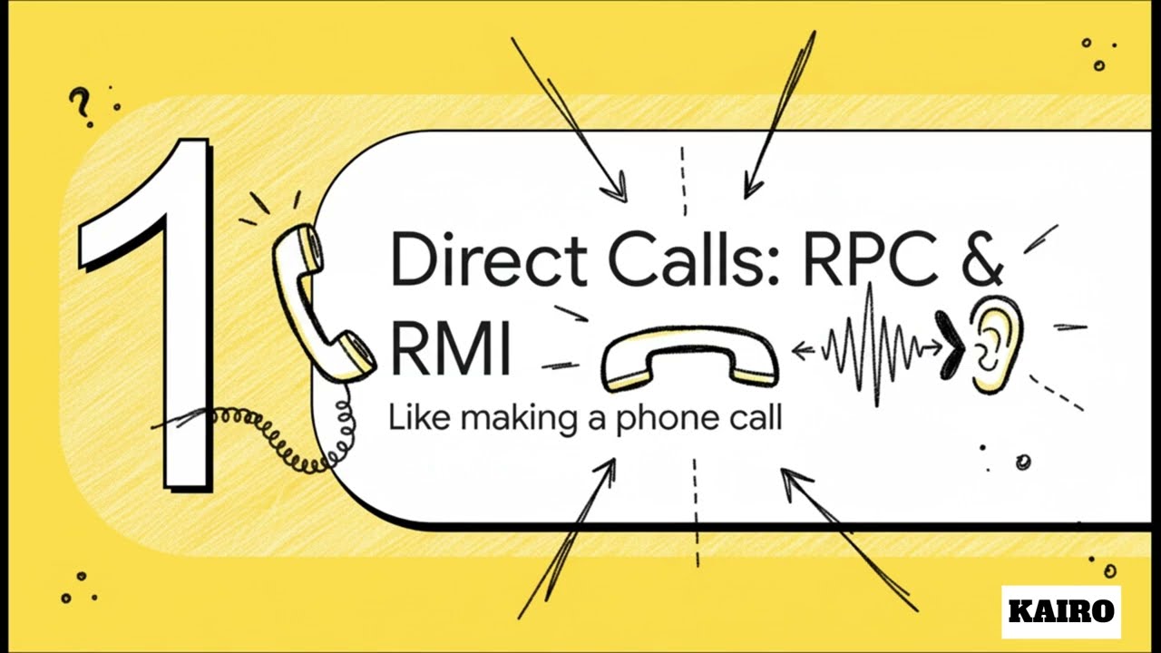 Communication Patterns in Distributed Systems Explained | RPC, RMI, Message Passing, Pub-Sub, REST