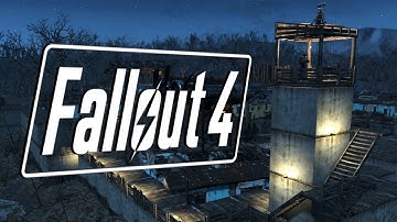 GUARD TOWER & DEFENSE - Fallout 4 Base Building #2