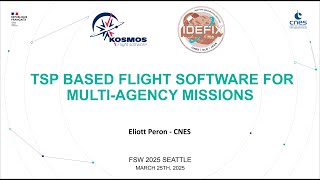TSP based Flight software for multi-agency missions @FlightSoftwareWorkshop
