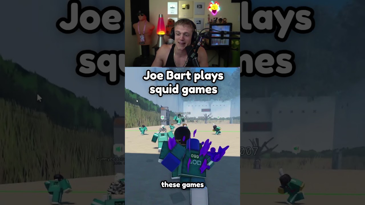 Joe Bartolozzi Plays Squid Games