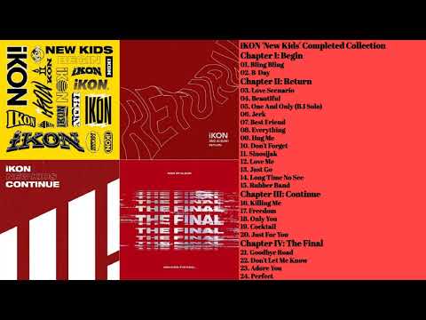 IKON 'New Kids' Series Completed Collection (Full Albums Playlist)