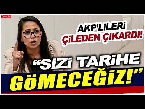Sera Kadigil 'den AKP'lileri yerinden kaldıran konuşma! \