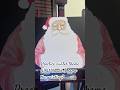 Santa Clause and snow globe acrylic 20x24 #acrylic painting#hobbypainting #christmaspainting