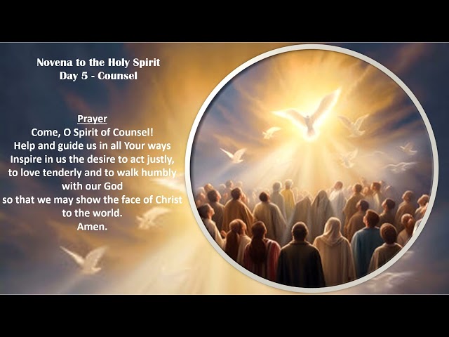 Novena to the Holy Spirit - Day 5 class=