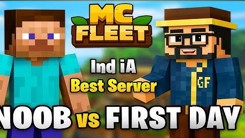 Noob player played india best server mc fleet #mcfleet #minecraft #noob 