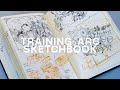 Sketchbook tour  the training arc sketchbook