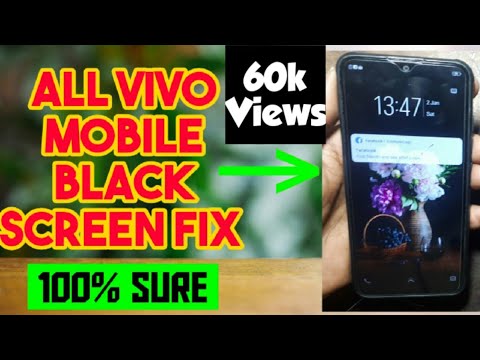 Vivo Mobile Black Screen Problem Fix #All Vivo Mobile Black Display Solution