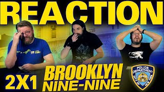 Brooklyn Nine-Nine 2x1 REACTION!! 