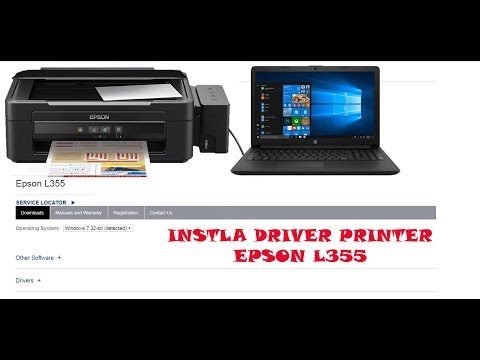 PRINTER EPSON L360, CARA INSTAL APLIKASI DRIVER PRINTER EPSON L360. 