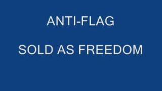anti-flag sold as freedom