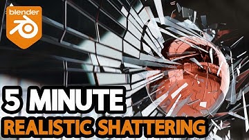 New Blender Addon For Shattering Simulation | Simply Shatter