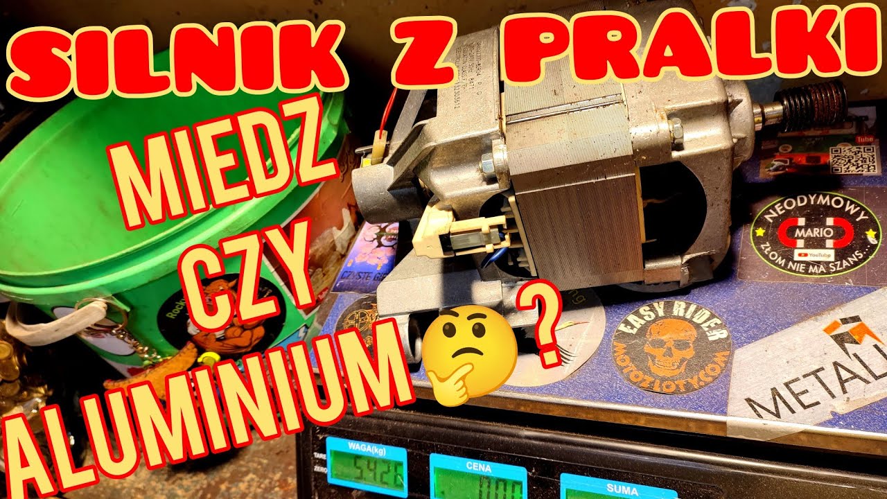 Silnik z pralki - czy warto demontować ?