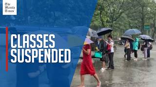 Classes suspended in Manila