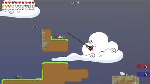 This is how i play Teeworlds on video...