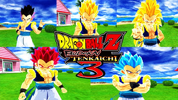 Gotenks SSJ,SSJ3,SSJGod,SSJBlue vs Bills - Dragon Ball Z Budokai Tenkaichi 3