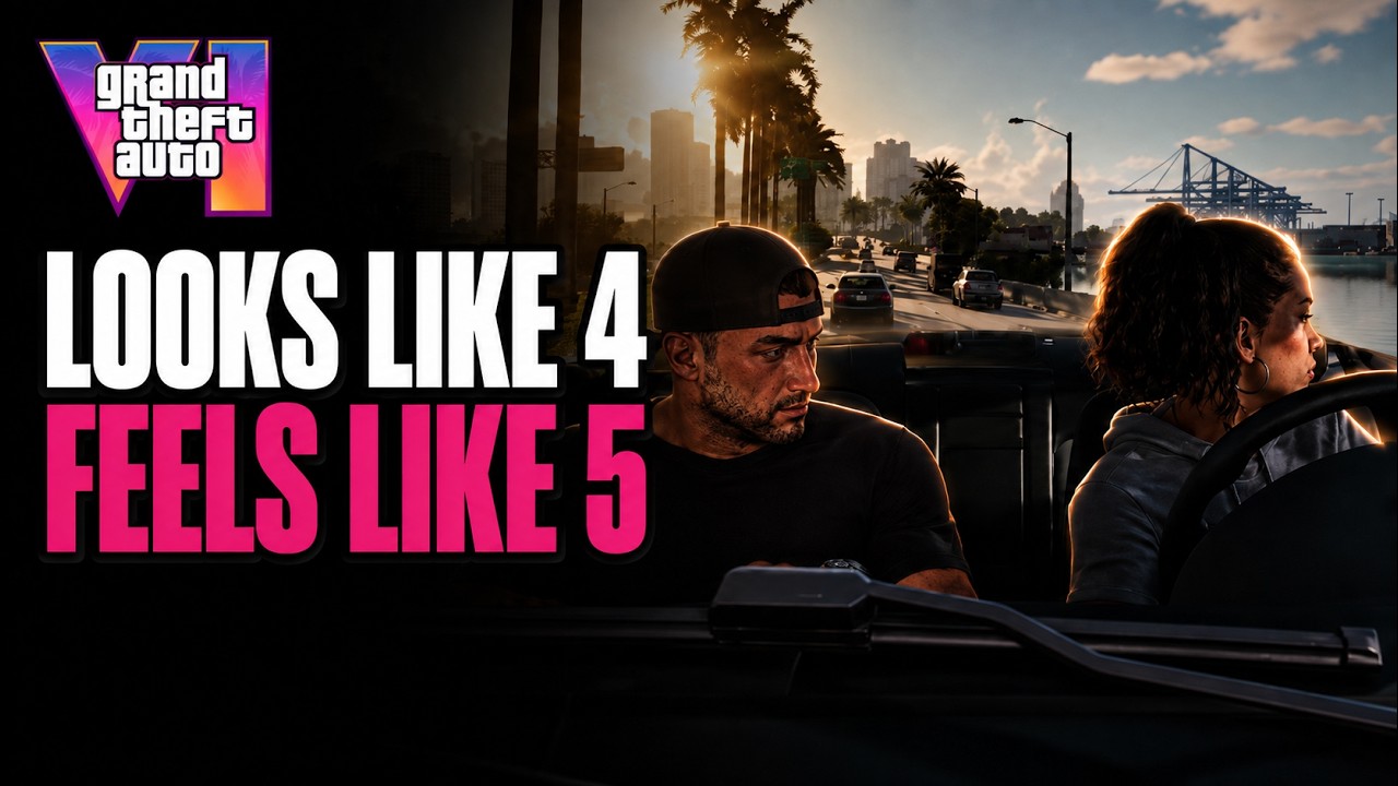 GTA 6 Radar video thumbnail: what Rockstar hiring real racing drivers for the GTA 6 handling team says about whether the game drives like GTA 4 or GTA 5