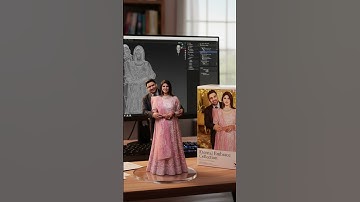 Gemini AI Model Creation: From Sketch to Reality | 3D Models #AI #Gemini #aiart #trending #shorts