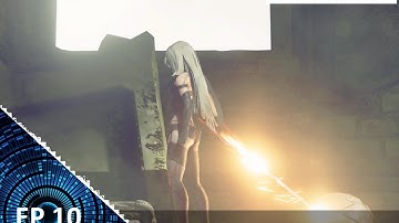 A2 in action! Finding The Forest King!!! - NieR: Automata [Walkthrough] Part 10