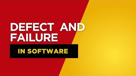 Difference between  Defect  and  Failure | Software Testing | Explined in English | IGNOU TEE