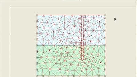 PLAXIS 2D v8 Tutorial Lesson 2 Submerged Construction of an Excavation