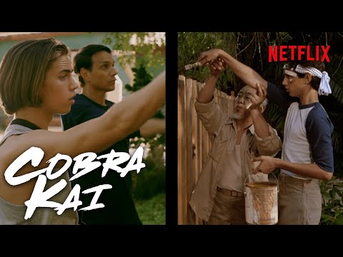 The Karate Kid verwijzingen in Cobra Kai | Netflix