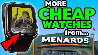 Another Crappy Menards Smart Watch!