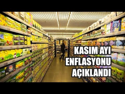 Kasım ayı enflasyonu açıklandı