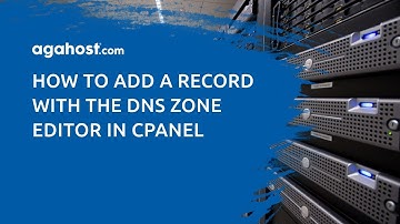 How to add a record with the DNS Zone Editor in cPanel
