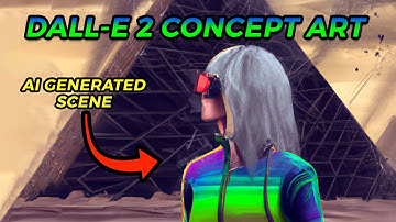 Concept Art Design Using DALL-E 2 AI (Characters, Environment, Assets, and more...)