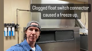 Hoshizaki ice machine beeping  float switch adjustment