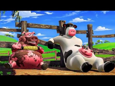 ملخص فيلم المزرعة السعيدة بقرة فاشل ومهمل بيضطر يكون قائد للمزرعة