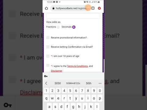 How to join hollywoodbets.mobi. part 1