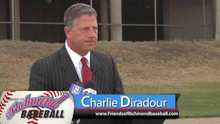 Charlie Diradour Press Conference Announcing Friendsofrichmondbaseball.com