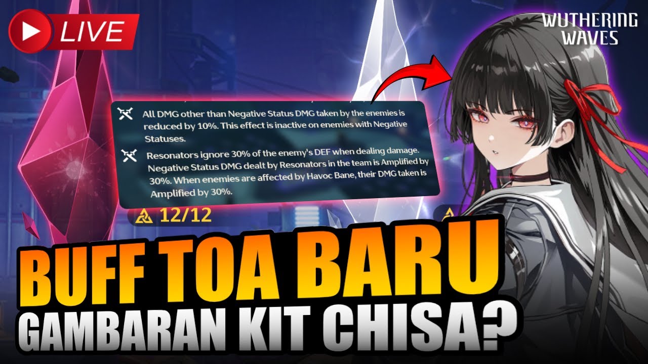 🔴[LIVE] TOA PAYDAY SAATNYA MENGGILA - Free Endgame Piloting | Wuthering ...
