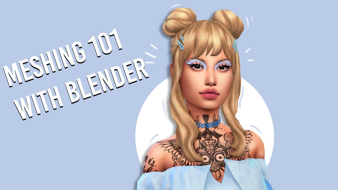 sims 4 cc hair mesh sims 4 cc hair mesh