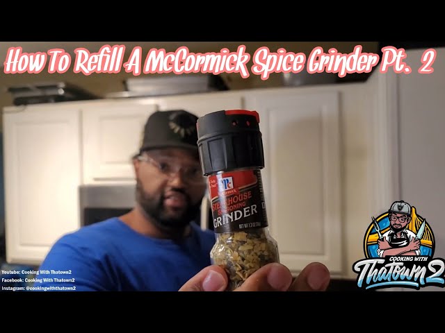 COOK WITH SUSAN: How to refill McCormick disposable pepper grinders