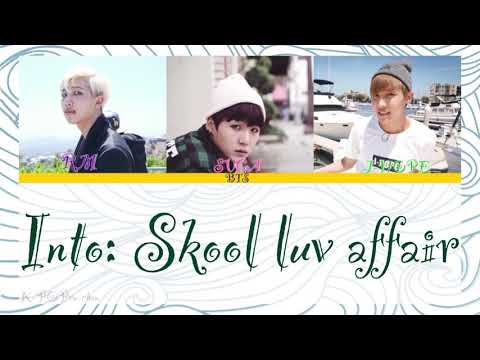 【日本語訳/カナルビ/歌詞】BTS-Into: Skool Luv Affair